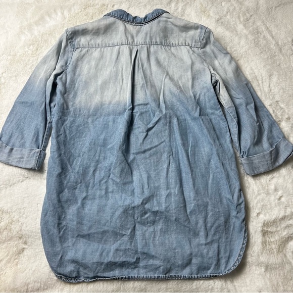 Cloth & Stone Anthropologie Buttoned up Denim Shirt Size XS - Picture 6 of 7